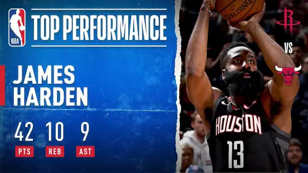 James Harden GOES OFF For 42 PTS