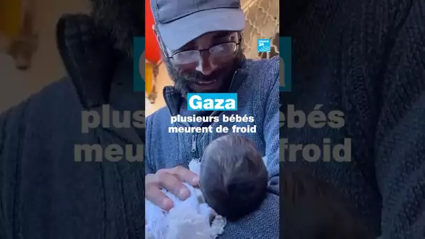 🇵🇸 Un père pleure son #bébé mort de #froid à #Gaza • FRANCE 24