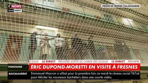 Le cri du cœur des détenus de la prison de Fresnes lors de la visite d'Éric Dupond-Moretti