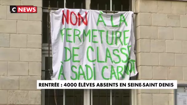 Rentrée : 4000 élèves absents en Seine-Saint-Denis