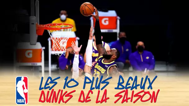 🏀 NBA : Les 🔟 plus beaux dunks de la saison régulière 🔥