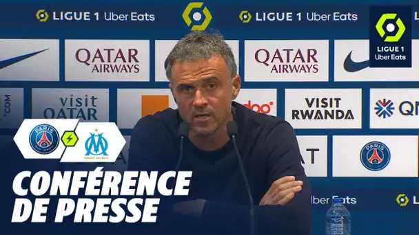 Conférence de presse PARIS SAINT-GERMAIN - OLYMPIQUE DE MARSEILLE (4-0)  / 2023/2024