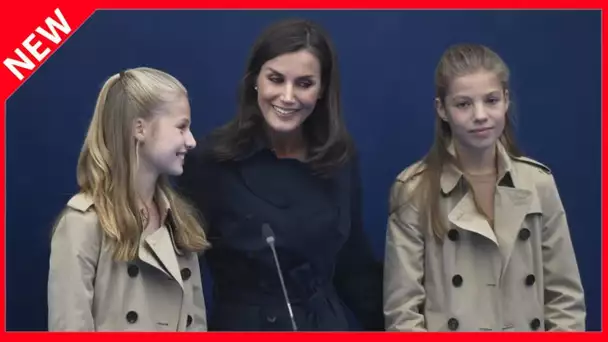 ✅  Exil de Juan Carlos : Letizia et ses filles plus que jamais sur le devant de la scène