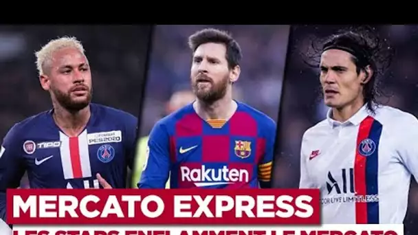 TRANSFERTS : Neymar, Messi, Cavani… Les infos Mercato du 17 août !