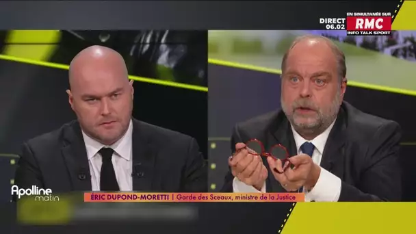 Éric Dupond-Moretti sur Éric Zemmour: "J'espère que l'on va ouvrir les yeux"