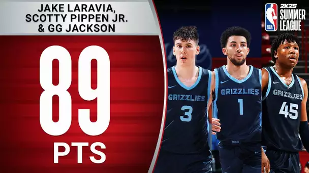 Jake LaRavia (32 PTS), Scotty Pippen Jr. (29 PTS) & GG Jackson (28 PTS) BALL In Summer League Finals