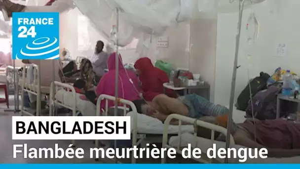 Le Bangladesh face à une flambée meurtrière de dengue • FRANCE 24