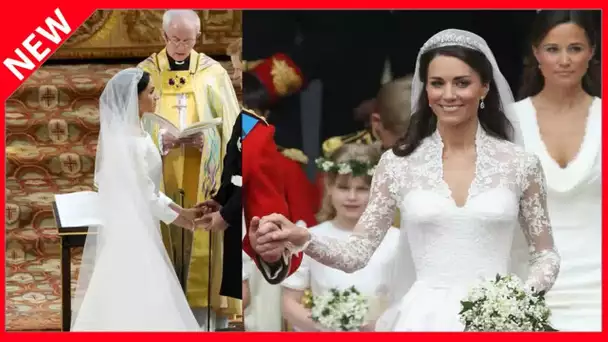 ✅  La robe de mariée de Kate Middleton cachait un message secret