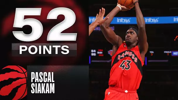 Pascal Siakam's Career-High 52 PTS 🤯