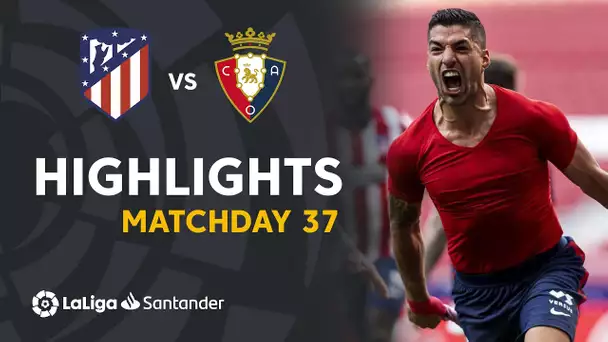 Resumen de Atlético de Madrid vs CA Osasuna (2-1)