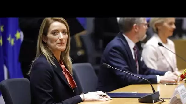 Scandale au Parlement européen : Roberta Metsola veut restaurer la confiance