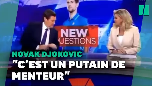 Ces journalistes australiens insultent Djokovic se pensant hors antenne