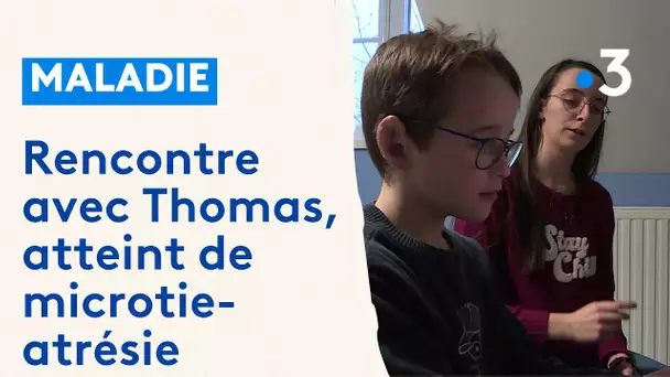 Rencontre avec Thomas, 8 ans, atteint d'une maladie rare : la microtie-atrésie