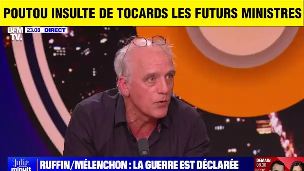 PHILIPPE POUTOU INSULTE DE TOCARDS LES FUTURS MINISTRES DE BARNIER