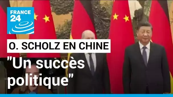 Olaf Scholz en Chine : "Pour Xi Jinping, cette visite est un succès politique" • FRANCE 24