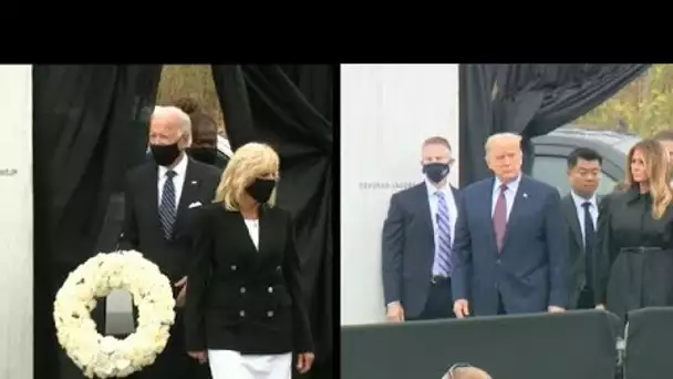 Donald Trump et Joe Biden commémorent les victimes du 11 septembre 2001 séparément