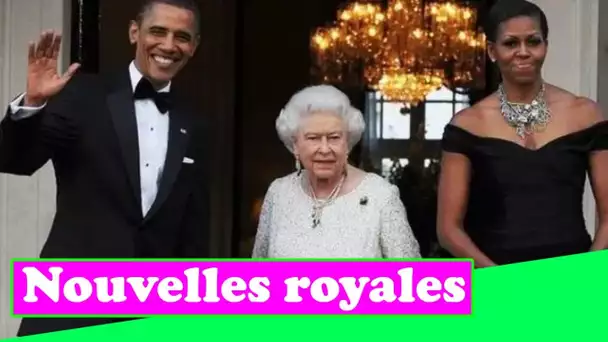 La reine a ordonné à Michelle Obama de s'asseoir avec elle pendant le voyage : « Des ordures ! »