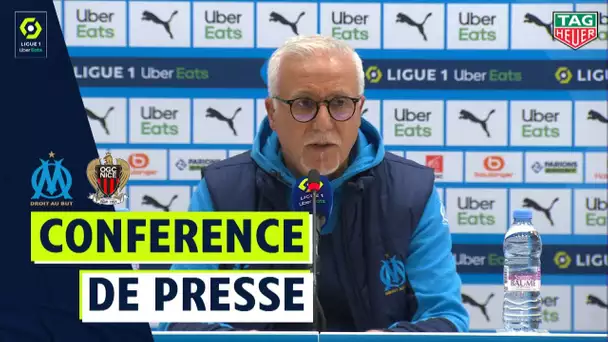 Conférence de presse OLYMPIQUE DE MARSEILLE - OGC NICE (3-2)  / 2020/2021