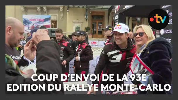 Quatre champions du monde au départ du Rallye de Monte-Carlo 2025