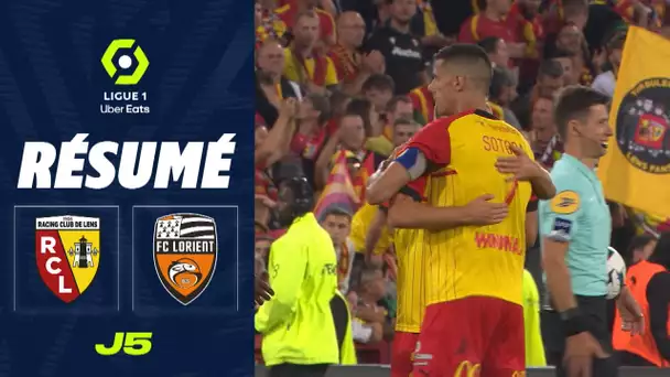 RC LENS - FC LORIENT (5 - 2) - Résumé - (RCL - FCL) / 2022/2023