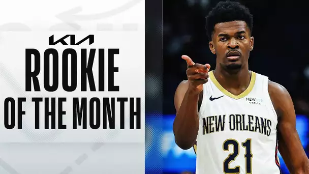 Yves Missi Named Kia NBA Western Conference Rookie of the Month #KiaROTM