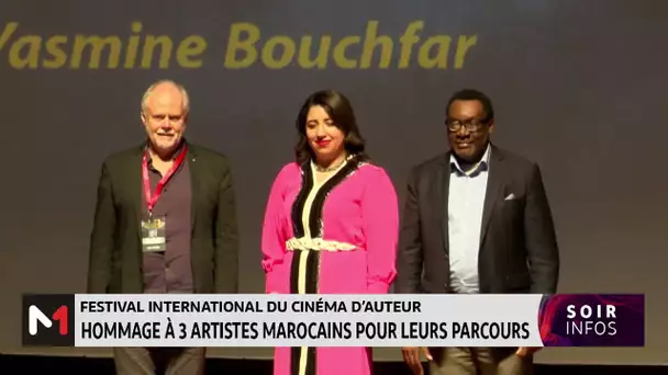 Festival international du cinéma d’auteur: Hommage à 3 artistes marocains pour leurs parcours