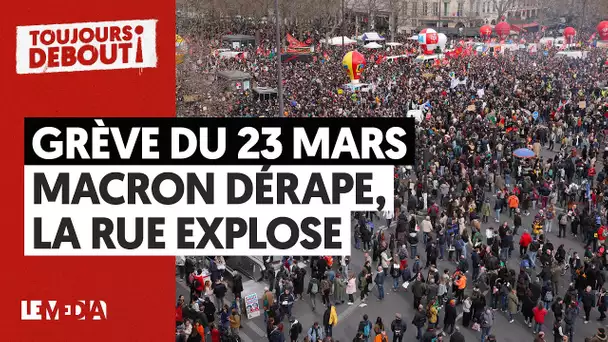 GRÈVE DU 23 MARS: RÉPONDRE À MACRON