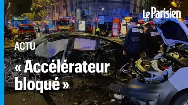 Paris : un chauffeur en Tesla perd le contrôle de son taxi, 15 blessés