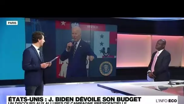 Le budget choc de Joe Biden aux allures de programme de campagne • FRANCE 24