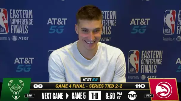 Bogdan Bogdanovic on Hawks' Confidence Heading into Game 5 | Postgame Press Conference