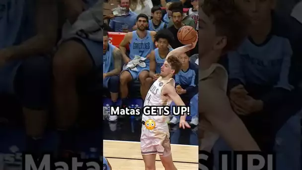 Rookie Matas Buzelis GETS UP for the slam!!😤🔥|#Shorts