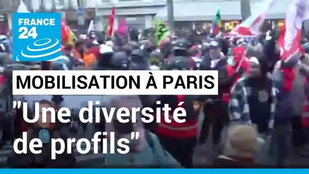 Réforme des retraites : "une grande diversité de profils dans cette mobilisation à Paris"