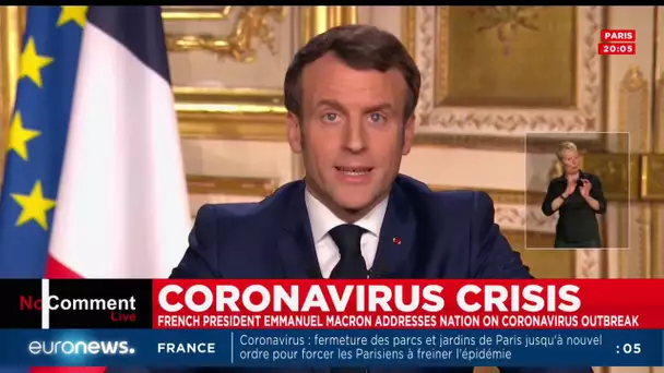 Discours d'Emmanuel Macron sur le coronavirus