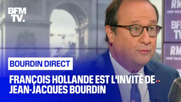 François Hollande face à Jean-Jacques Bourdin en direct