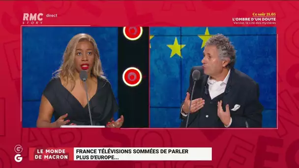 Les chefs de France Télévisions incités financièrement à parler d'Europe