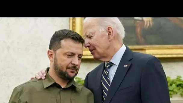 Ukraine : Joe Biden rassure Volodymyr Zelensky, le soutien de Washington va continuer