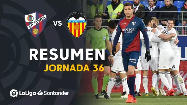 Resumen de SD Huesca vs Valencia CF (2-6)