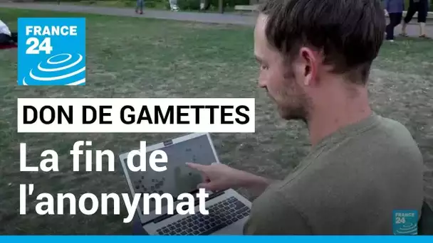 Don de gamettes : un accès offert à leurs origines pour les enfants • FRANCE 24