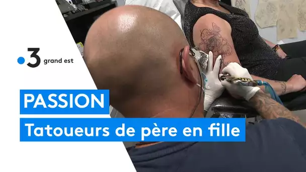 Passion : tatoueurs de père en fille