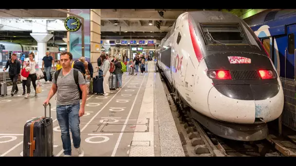 SNCF : grève des contrôleurs des TGV et Intercités, 4 trains sur 10 de vendredi à dimanche