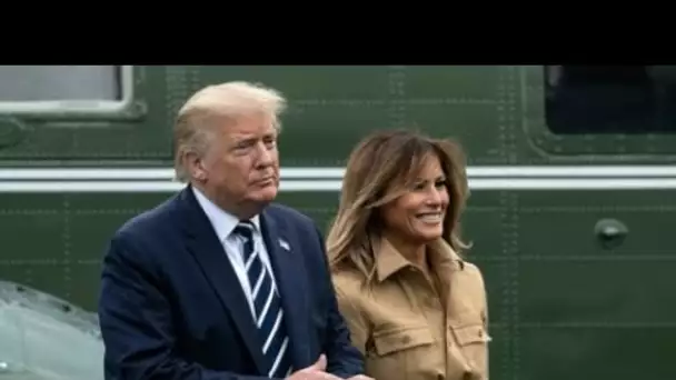 Donald Trump en deuil : Melania Trump rejette son mari devant les caméras