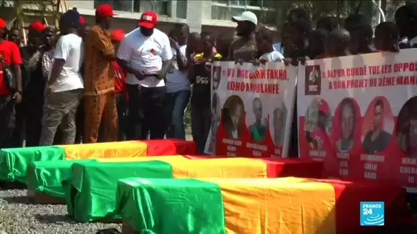 Mobilisation anti-Condé en Guinée : au moins 20 civils sont morts depuis octobre