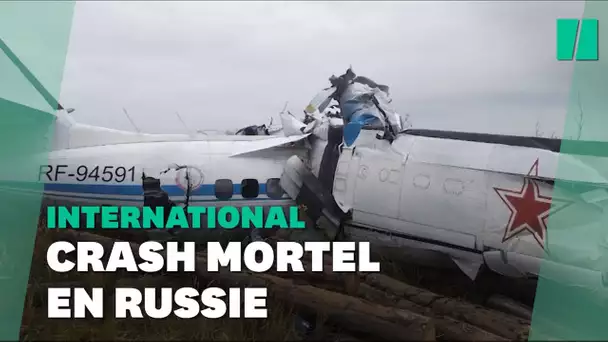 En Russie, un crash d'avion fait 16 morts dans le centre du pays