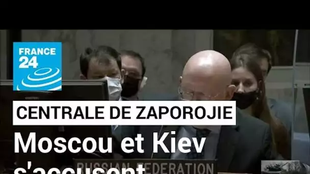 Centrale de Zaporojie : Moscou et Kiev s'accusent mutuellement de mensonges • FRANCE 24