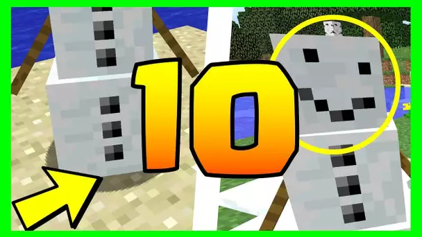 LE SAVIEZ VOUS ? 10 SECRETS SUR LE GOLEM DE NEIGE MINECRAFT