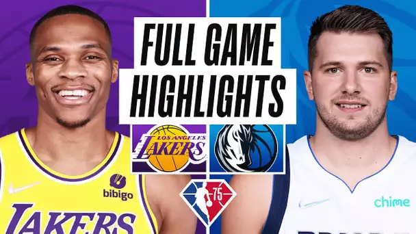 LAKERS at MAVERICKS | FULL GAME HIGHLIGHTS | March 29, 2022