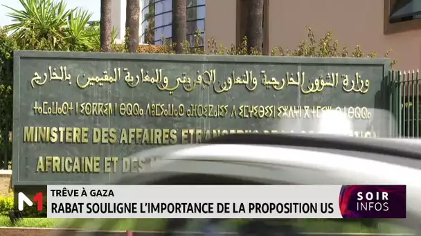 Situation à Gaza : le Maroc souligne l’importance des propositions présentées par Joseph R. Biden