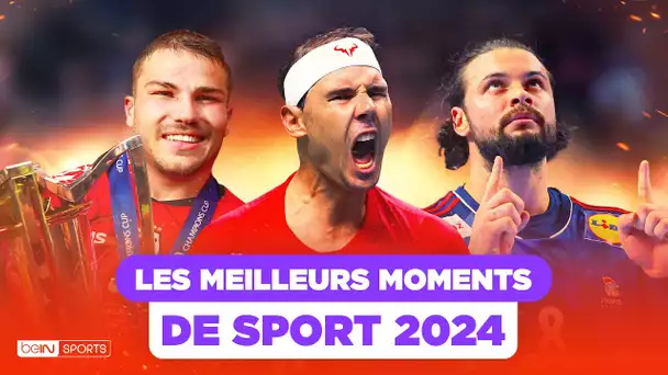 Les plus GRANDS MOMENTS DE SPORT de 2024 : Nadal, France, Côte d'Ivoire, Stade Toulousain,...