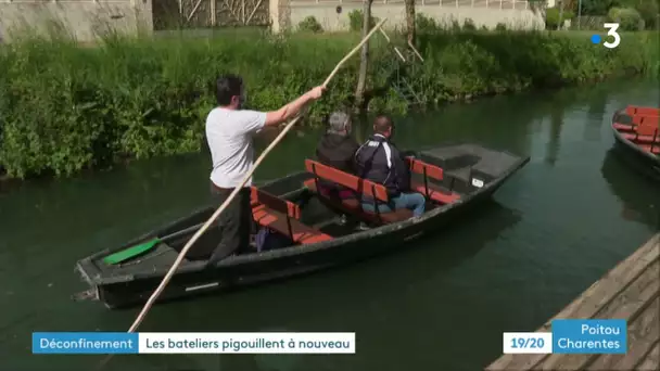 Les bateliers du Marais poitevin autorisés à travailler à partir de ce 13 mai