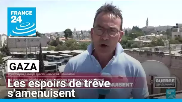 Guerre à Gaza : les espoirs de trêve s'amenuisent • FRANCE 24